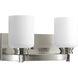 Orbitz 2 Light 13 inch Brushed Nickel Bath Vanity Wall Light