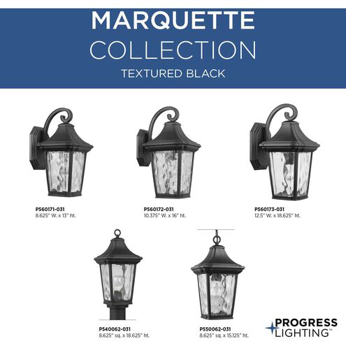 Marquette Line Voltage Black 1-Light 4 in. x 4 in. Deck Post Light Lantern Marquette Line Voltage Black 1-Light 4 in. x 4 in. Deck Post Light Lantern