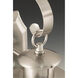Burlington 1 Light 13 inch Brushed Nickel Outdoor Wall Lantern, Small