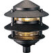 Pagoda 12 18 watt Black Landscape Path Light