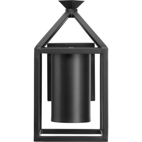 Stallworth 1 Light 12.5 inch Matte Black Outdoor Wall Lantern