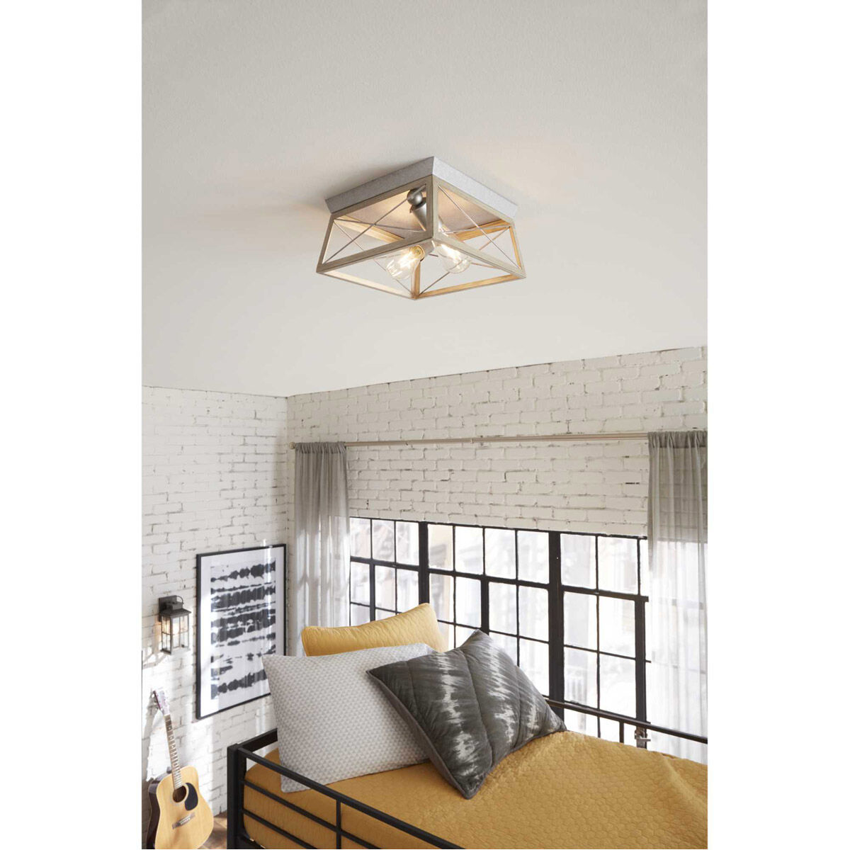 Progress lighting briarwood flush mount light sale