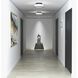 Parkhurst 2 Light 11.25 inch Matte Black Flush Mount Ceiling Light