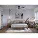 Brant 52 inch Matte Black Ceiling Fan