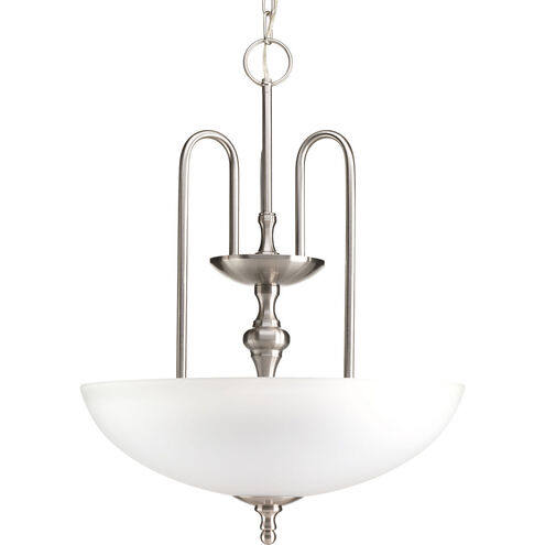 Revive 3 Light 18 inch Brushed Nickel Foyer Pendant Ceiling Light