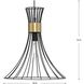 Lorin 1 Light 18 inch Matte Black Pendant Ceiling Light