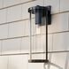 Kagen 1 Light 18 inch Matte Black Outdoor Wall Light
