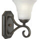 Melbourne 1 Light 6 inch Espresso Bath Vanity Wall Light