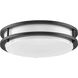 Abide LED LED 10.24 inch Matte Black Flush Mount Ceiling Light, Small, Progress LED