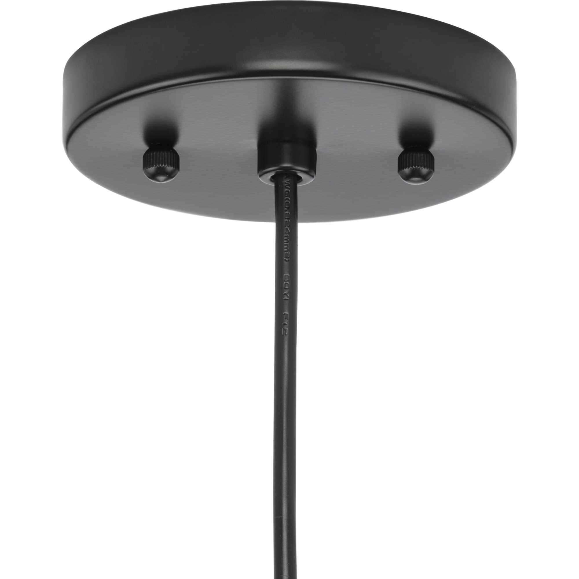 Hinton 1 Light 8 inch Matte Black Mini-Pendant Ceiling Light