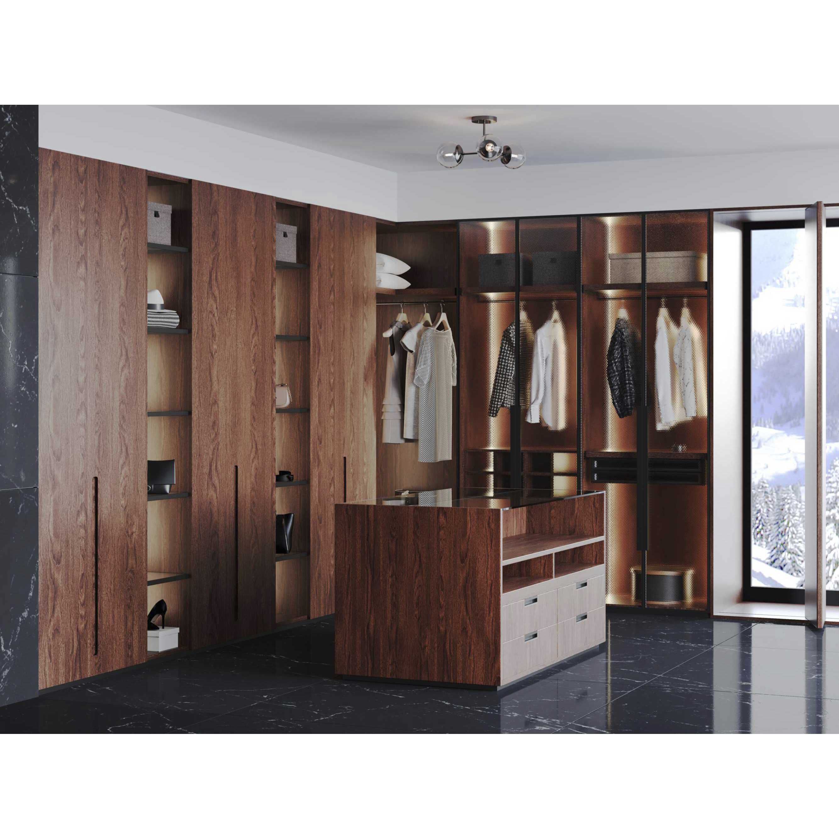 Atwell 3 Light 22 inch Brushed Nickel Semi-Flush Mount Ceiling Light