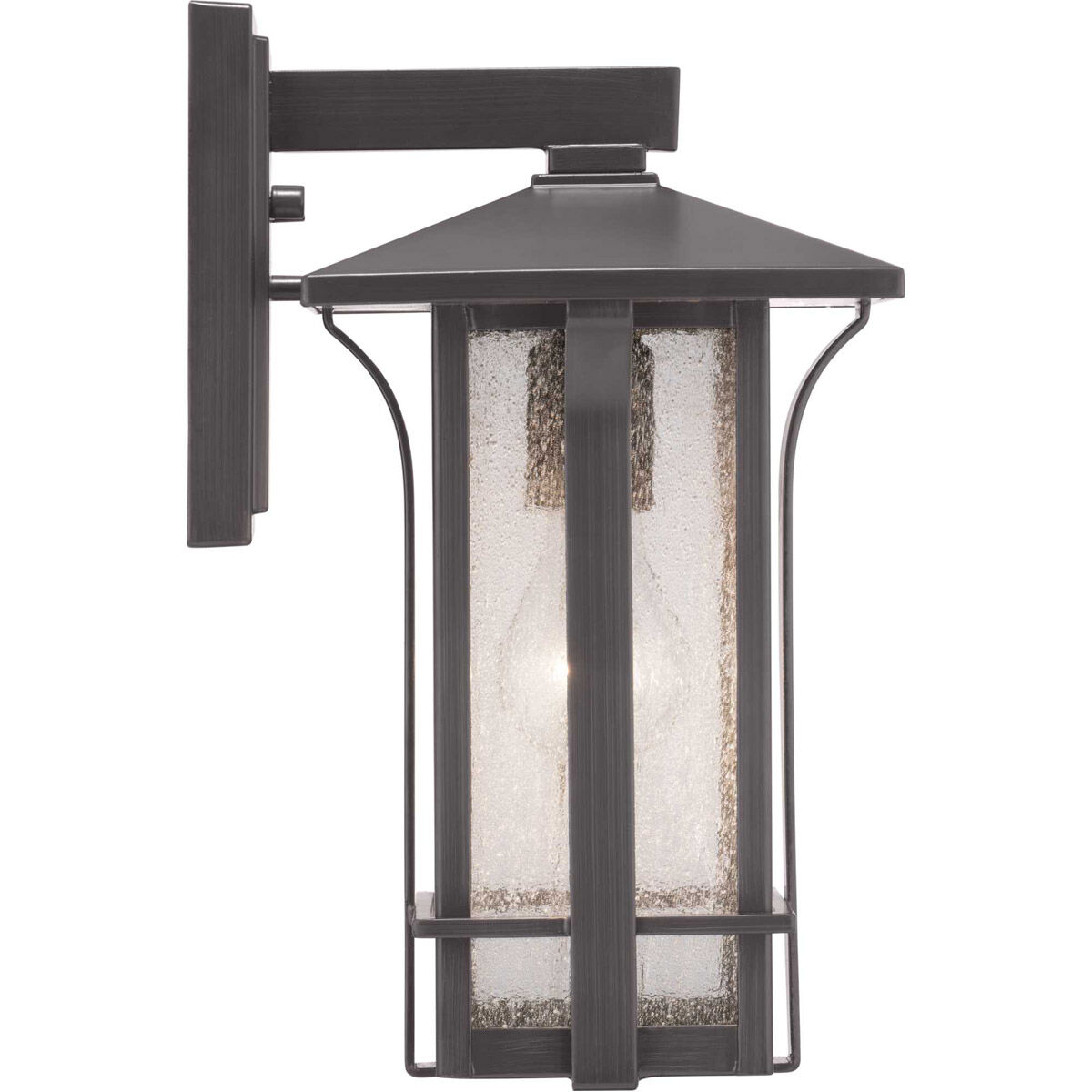 Cullman 1 Light 13 inch Antique Bronze Outdoor Wall Lantern, Small, Design Series