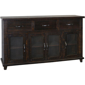 Nevada 71 X 16 inch Walnut Sideboard