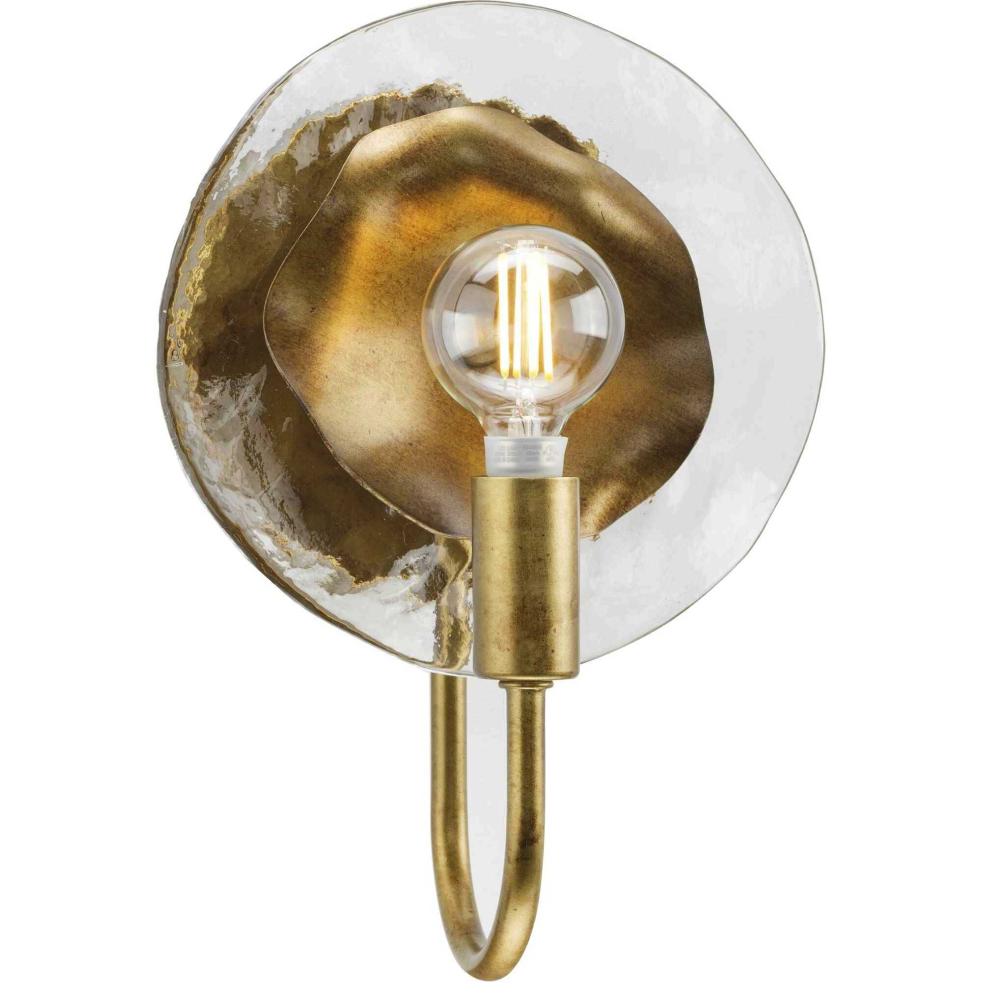 Loretta 1 Light 6.62 inch Gold Ombre Wall Bracket Wall Light, Design Series