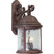 Ashmore 3 Light 21 inch Cobblestone Outdoor Wall Lantern