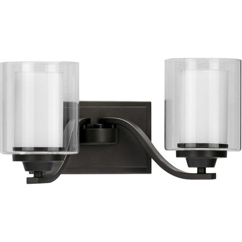 Kene 2 Light 16.25 inch Bathroom Vanity Light