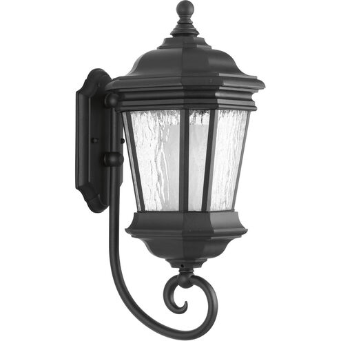 Crawford 1 Light 21 inch Black Outdoor Wall Lantern, Medium, Design Series
