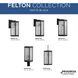 Felton 1 Light 19 inch Matte Black Outdoor Post Lantern