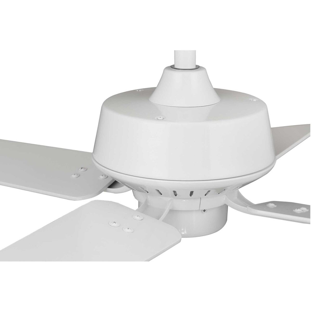 Drift 32 inch White with White/Driftwood Blades Ceiling Fan
