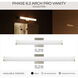 Phase 6.2 LED 24 inch Brushed Nickel Linear Vanity Light Wall Light