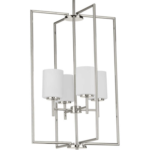 Replay 4 Light 18 inch Polished Nickel Pendant Ceiling Light