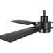 Belen 60 inch Matte Black Outdoor Ceiling Fan