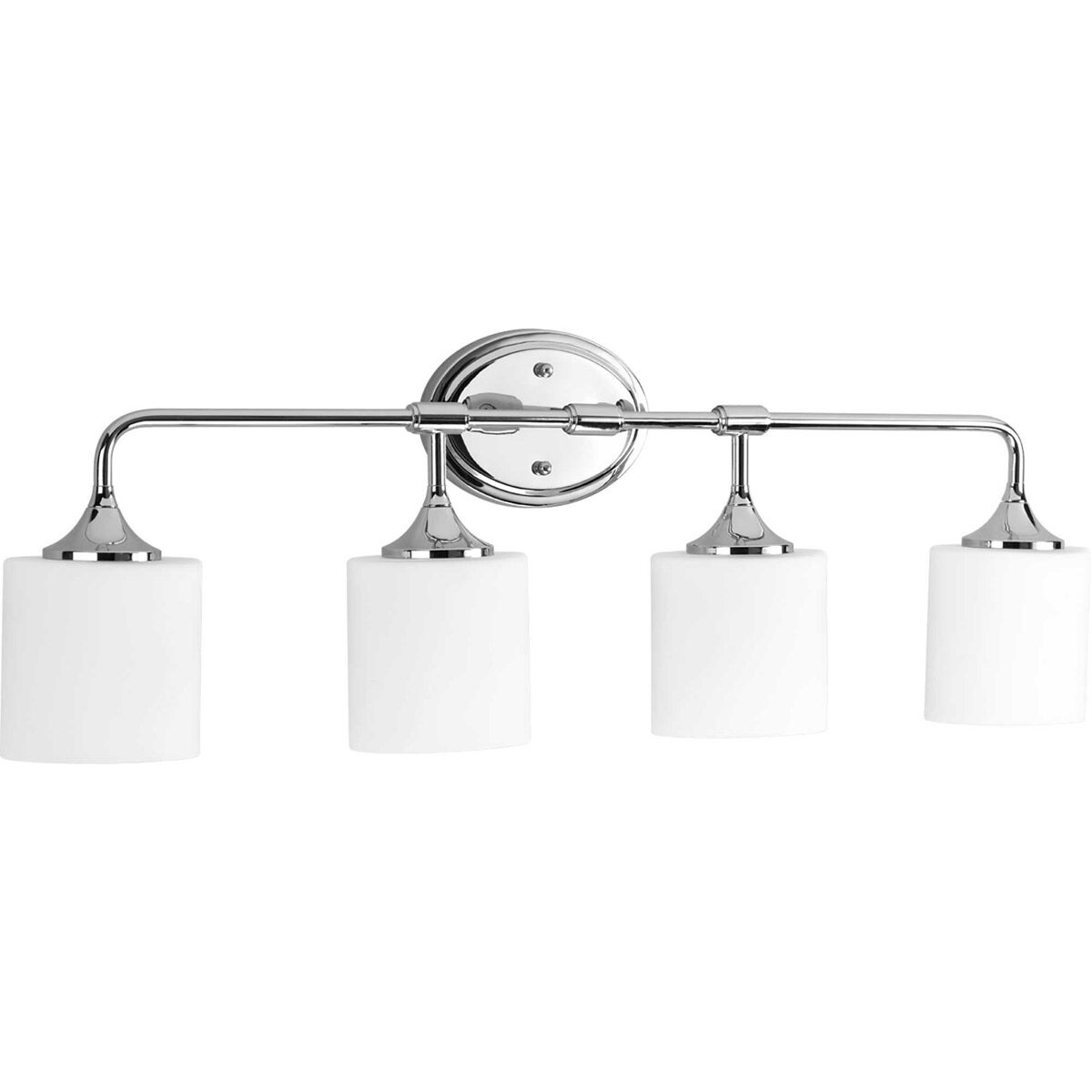 Lynzie 4 Light 33 inch Polished Chrome Bath Vanity Wall Light