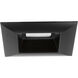 LED Retrofit Square LED Black Recessed Trim