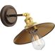 Archives 1 Light 9 inch Antique Bronze Adjustable Swivel Wall Sconce Wall Light