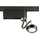 Track Lighting 1 Light Black Miniature Halogen Track Head Ceiling Light
