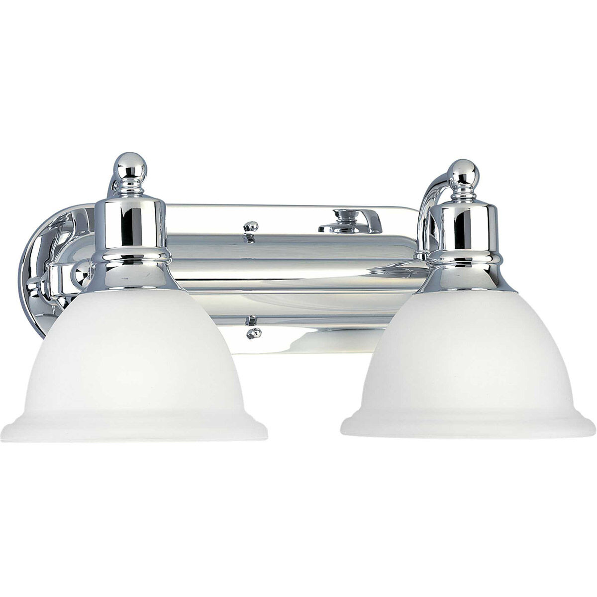 Madison 2 Light 17.5 inch Polished Chrome Bath Vanity Wall Light