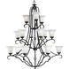 Melbourne 15 Light 43 inch Espresso Chandelier Ceiling Light
