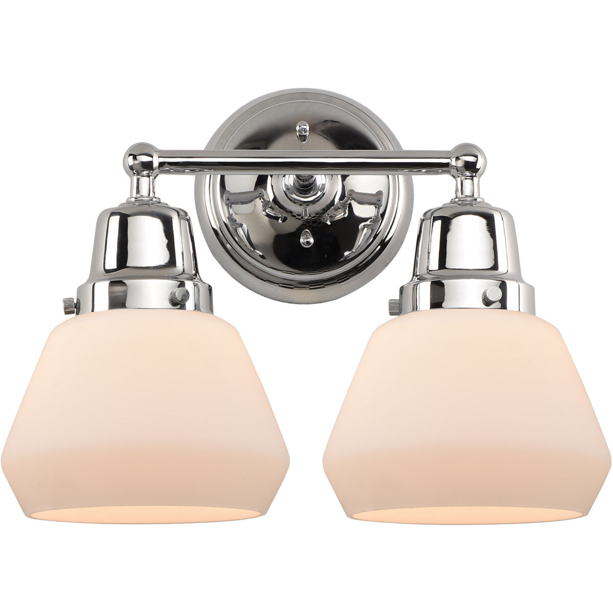 Aditi Fulton LED 15 inch Polished Chrome Bath Vanity Light Wall Light, Aditi