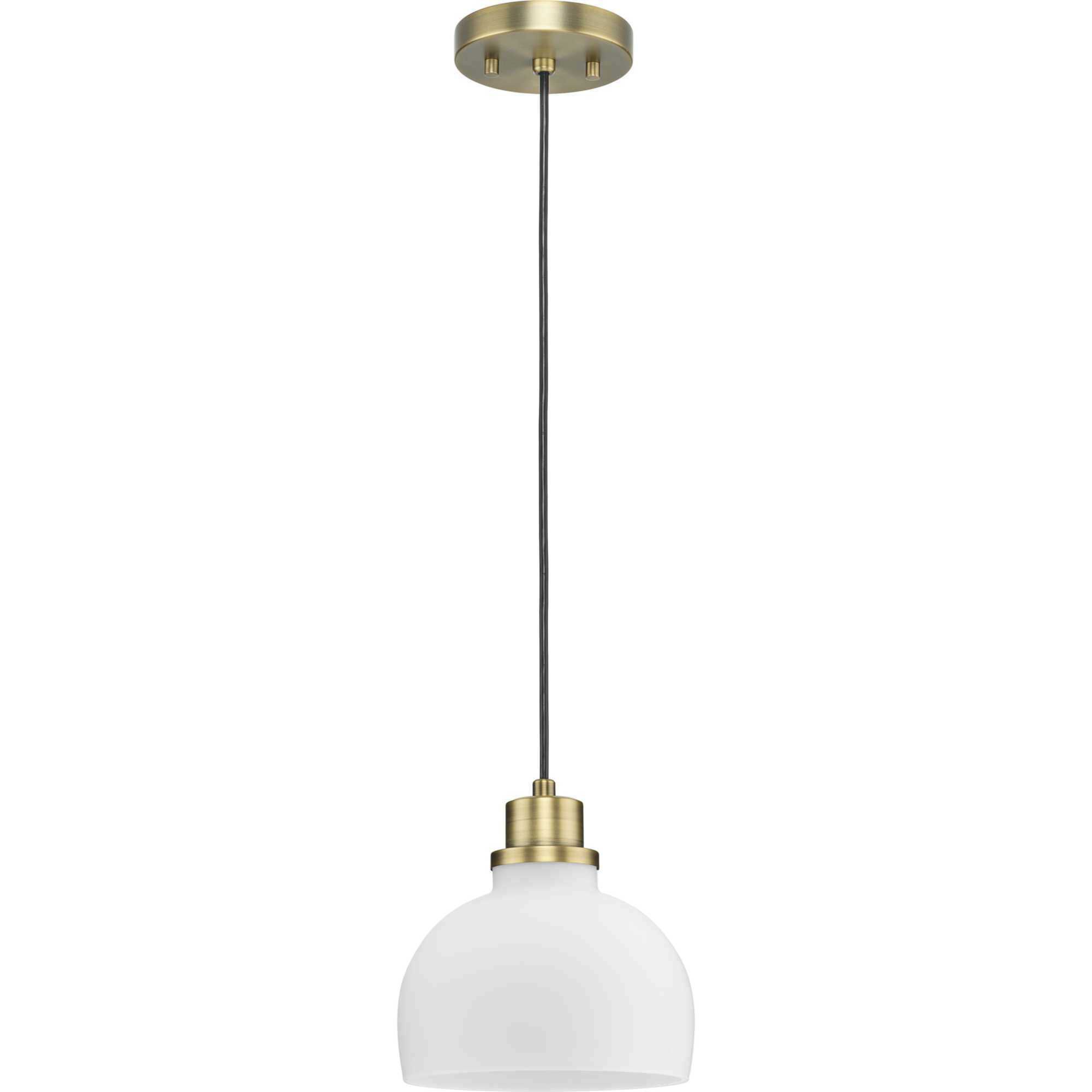 Garris 1 Light 8 inch Vintage Brass Mini Pendant Ceiling Light
