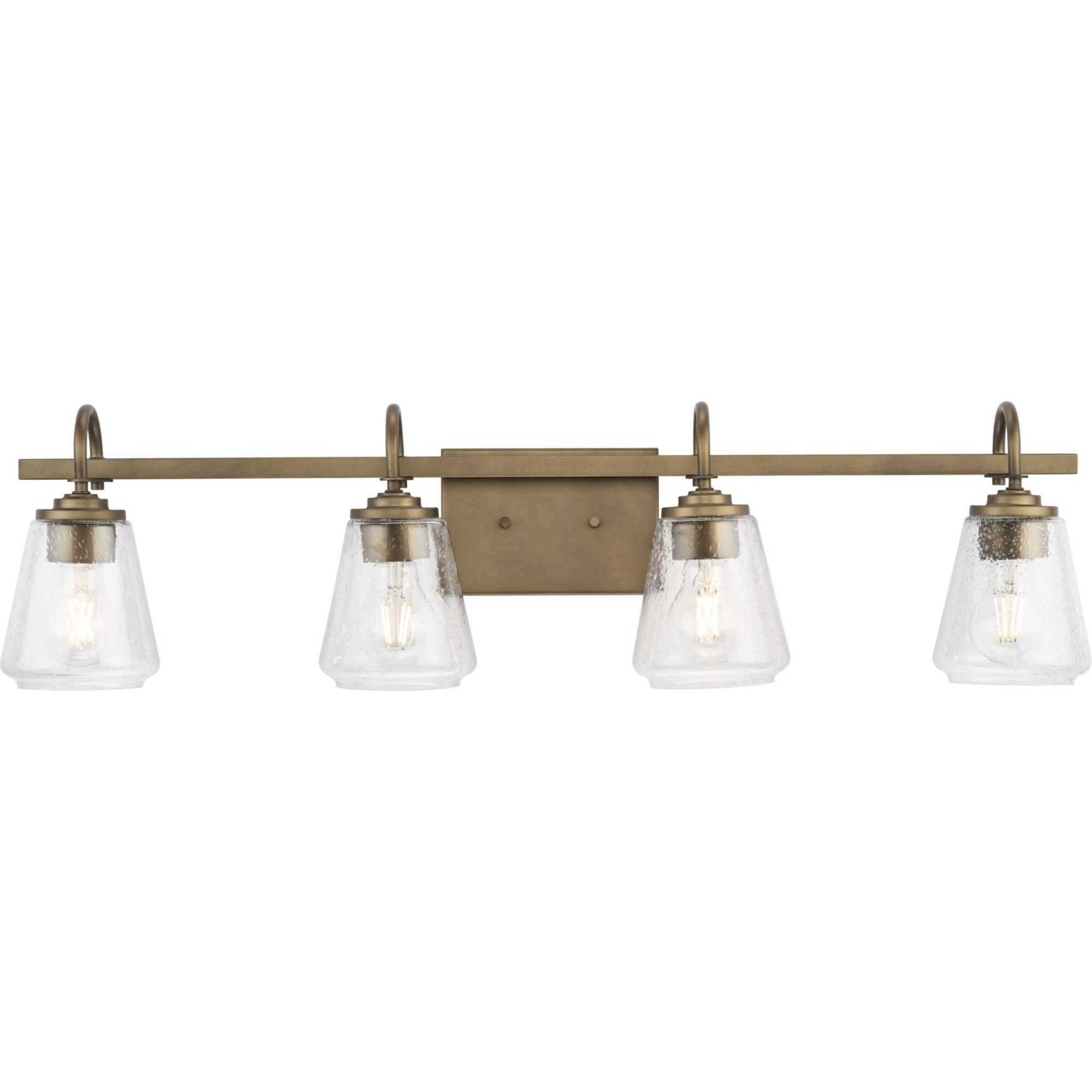 Bronze 4 light vanity light on sale