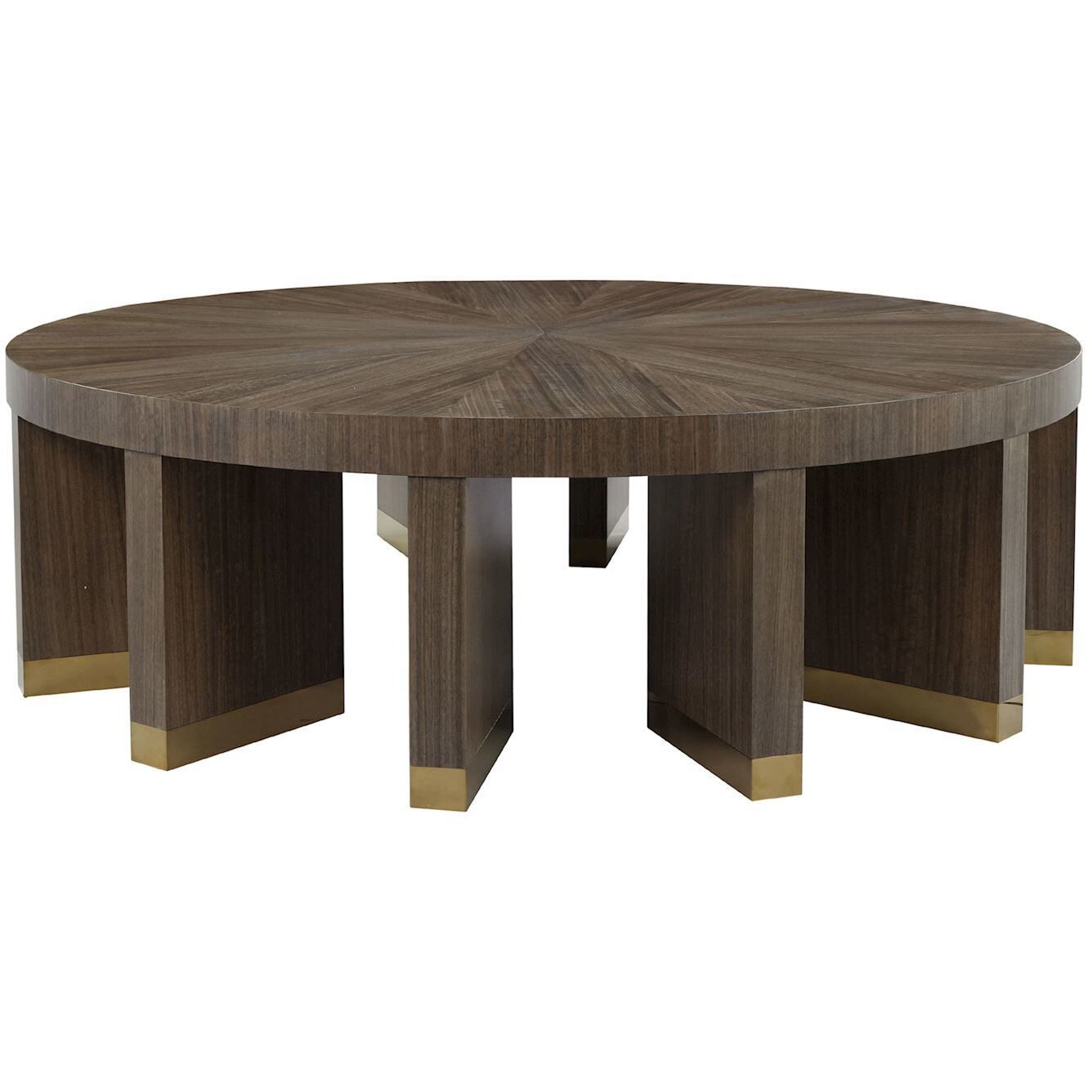 Revolve 60.25 X 60.25 inch Brown Cocktail Table
