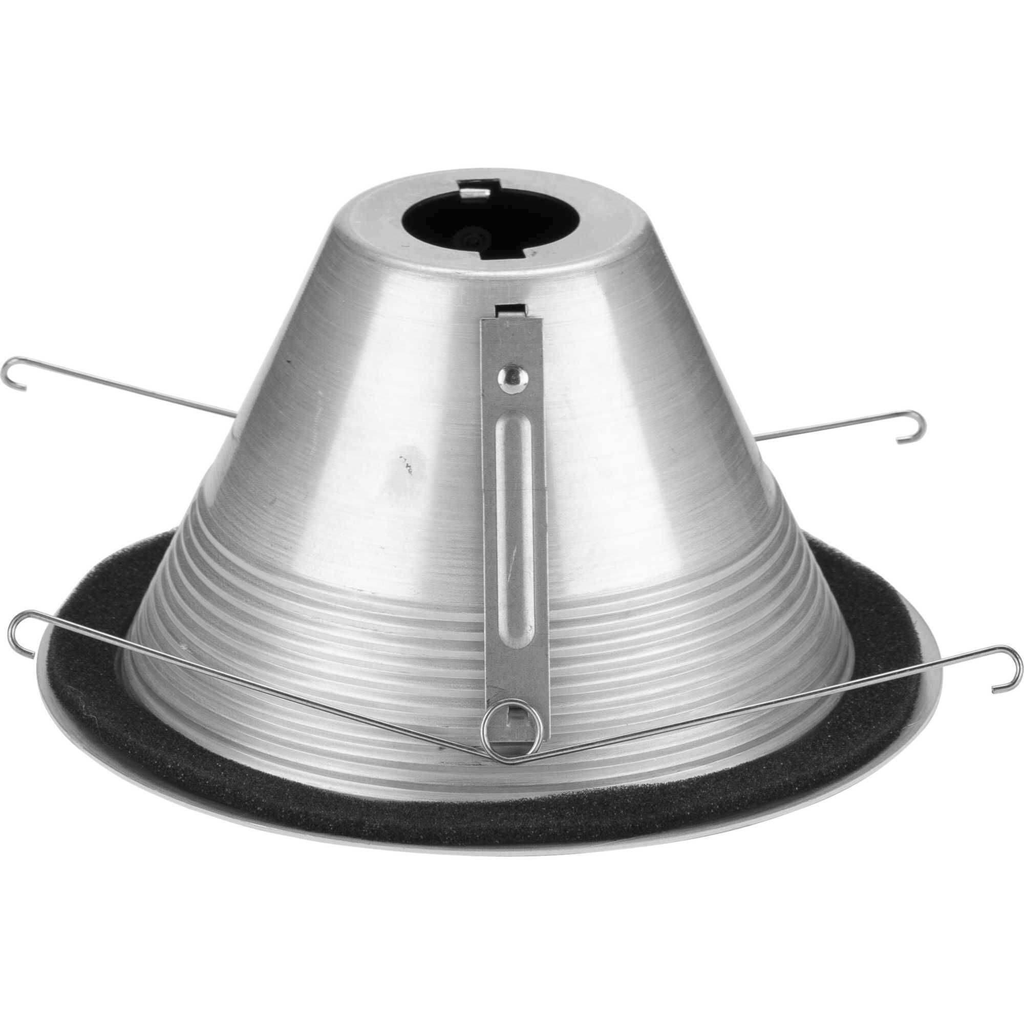 6in Shallow Recessed Trim PAR-30SN Black Step Baffle Trim