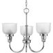 Archie 3 Light 20 inch Chrome Chandelier Ceiling Light