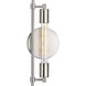 Circuit 1 Light 13.5 inch Brushed Nickel Bath Vanity Wall Light