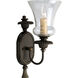 Fiorentino 1 Light 6 inch Forged Bronze Wall Bracket Wall Light
