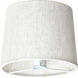 Anjoux Vintage Linen 5.75 inch Chandelier Shade
