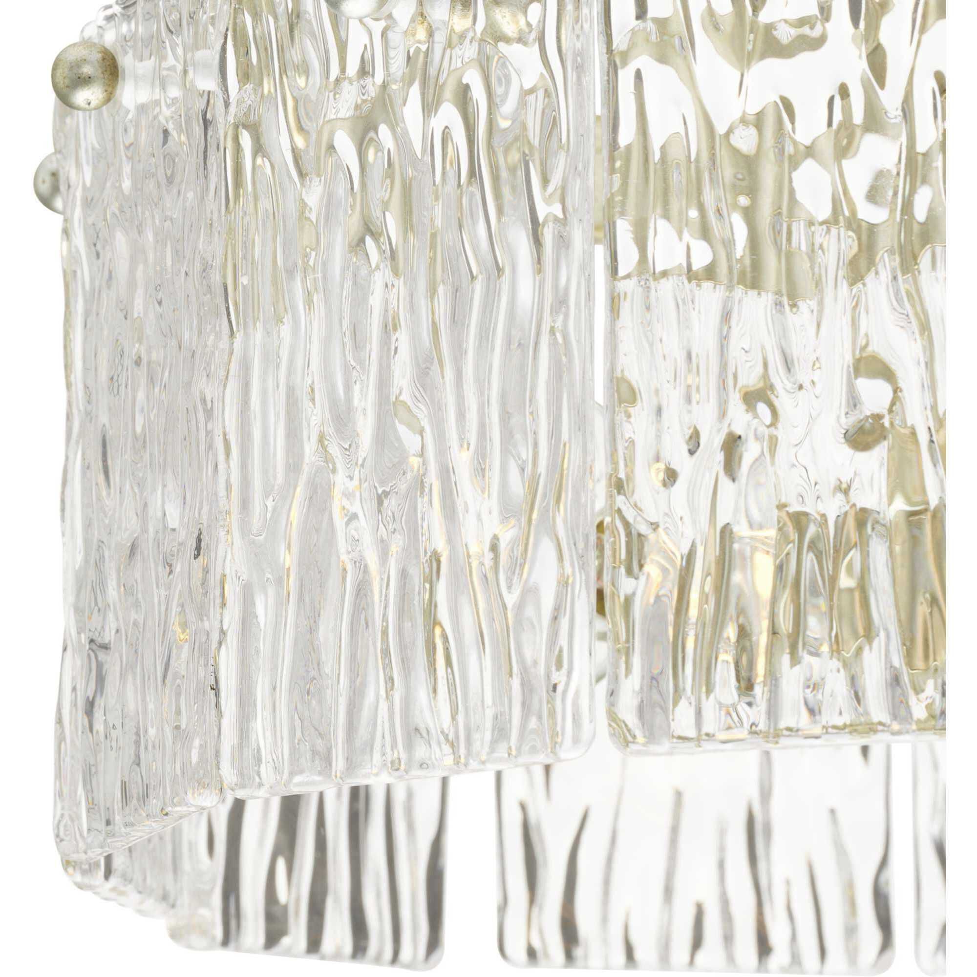 Chevall 2 Light 12.62 inch Gilded Silver Semi-Flush Mount Ceiling Light, Design Series