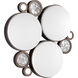 Bingo 3 Light 24 inch Venetian Bronze Flush Mount Ceiling Light