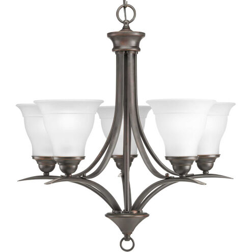 Trinity 5 Light 23 inch Antique Bronze Chandelier Ceiling Light in Bulbs Not Included, Standard