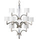 Roxbury 12 Light 33 inch Classic Silver Chandelier Ceiling Light