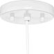 Perimeter 1 Light 15.75 inch White Pendant Ceiling Light