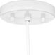 Perimeter 1 Light 15.75 inch White Pendant Ceiling Light