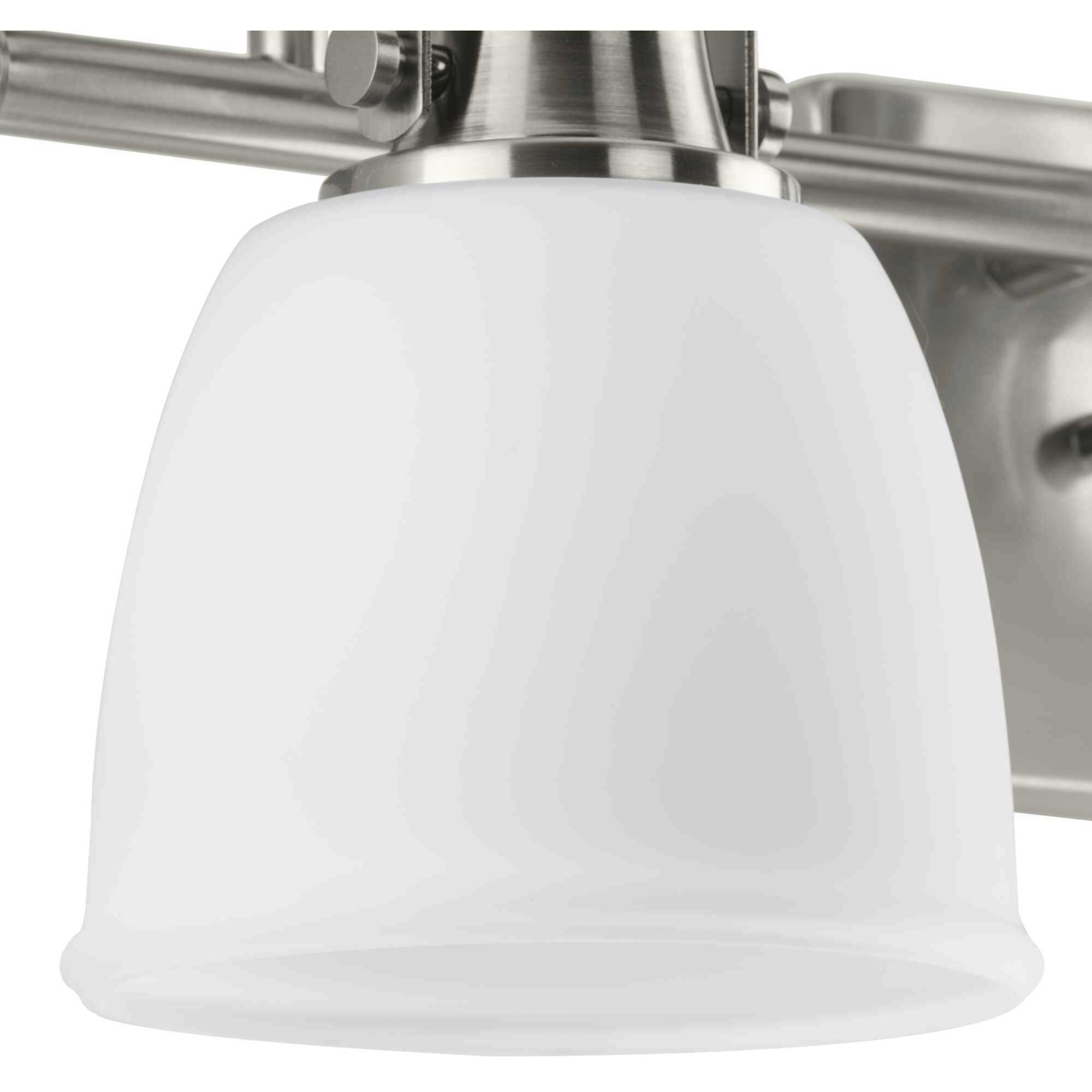 Preston 3 Light 22.12 inch Brushed Nickel Vanity Light Wall Light