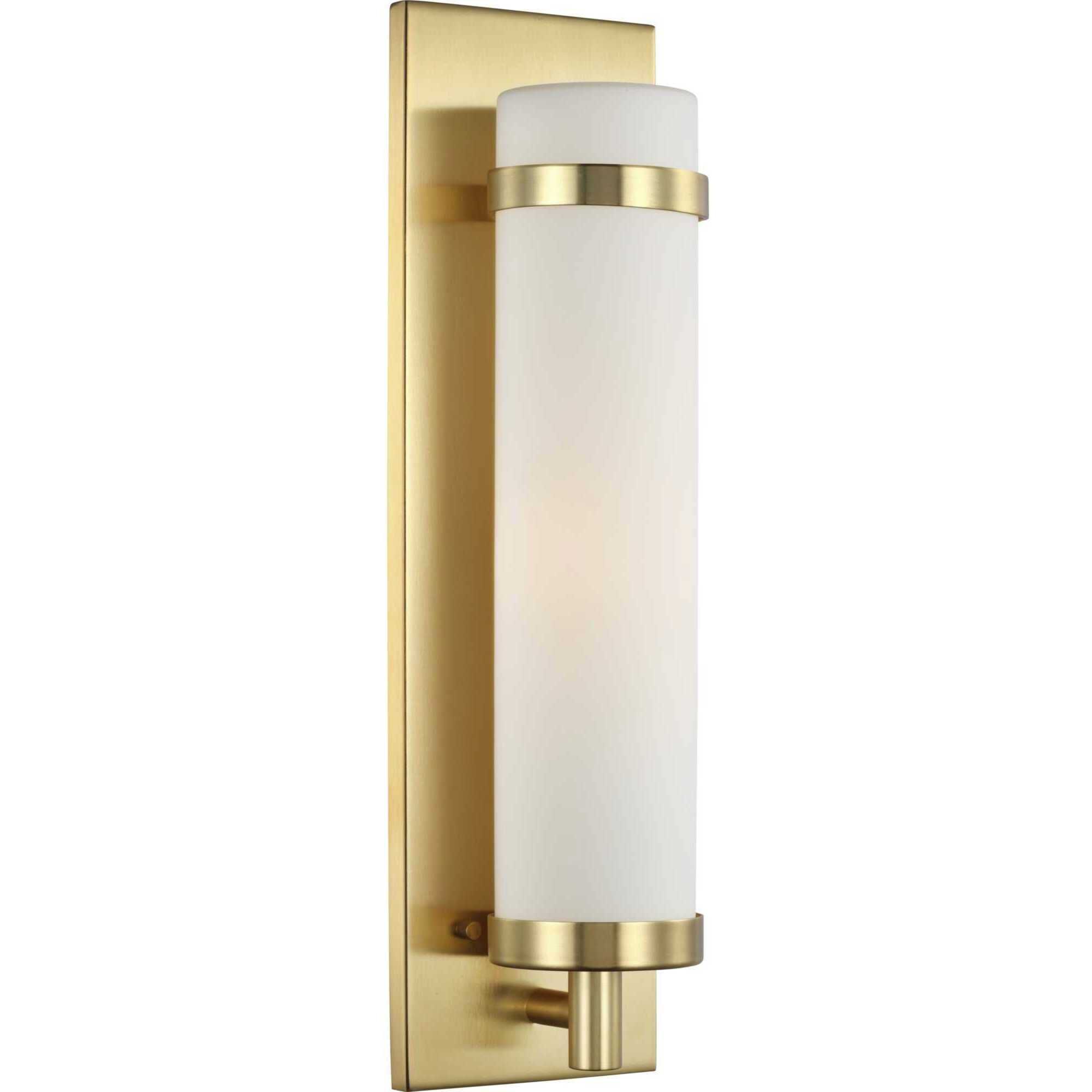 Hartwick 1 Light 5 inch Satin Brass ADA Wall Sconce Wall Light