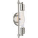 Circuit 1 Light 13.5 inch Brushed Nickel Bath Vanity Wall Light
